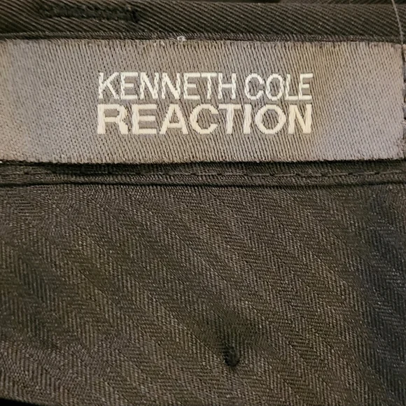 Kenneth Cole Black Dress Pants Men's Size 36x29 - Picture 4 of 5